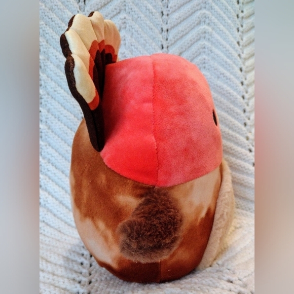 Gavi the Turkey 10 inch Squishmallow Plush Kellytoy 2022 Holiday Stuffed Animal - Picture 2 of 6